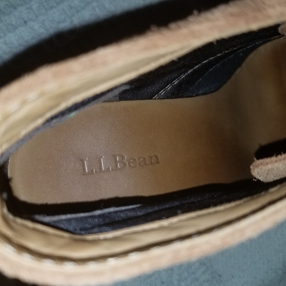 LL Bean Brown Suede Heels - Picture 5 of 5